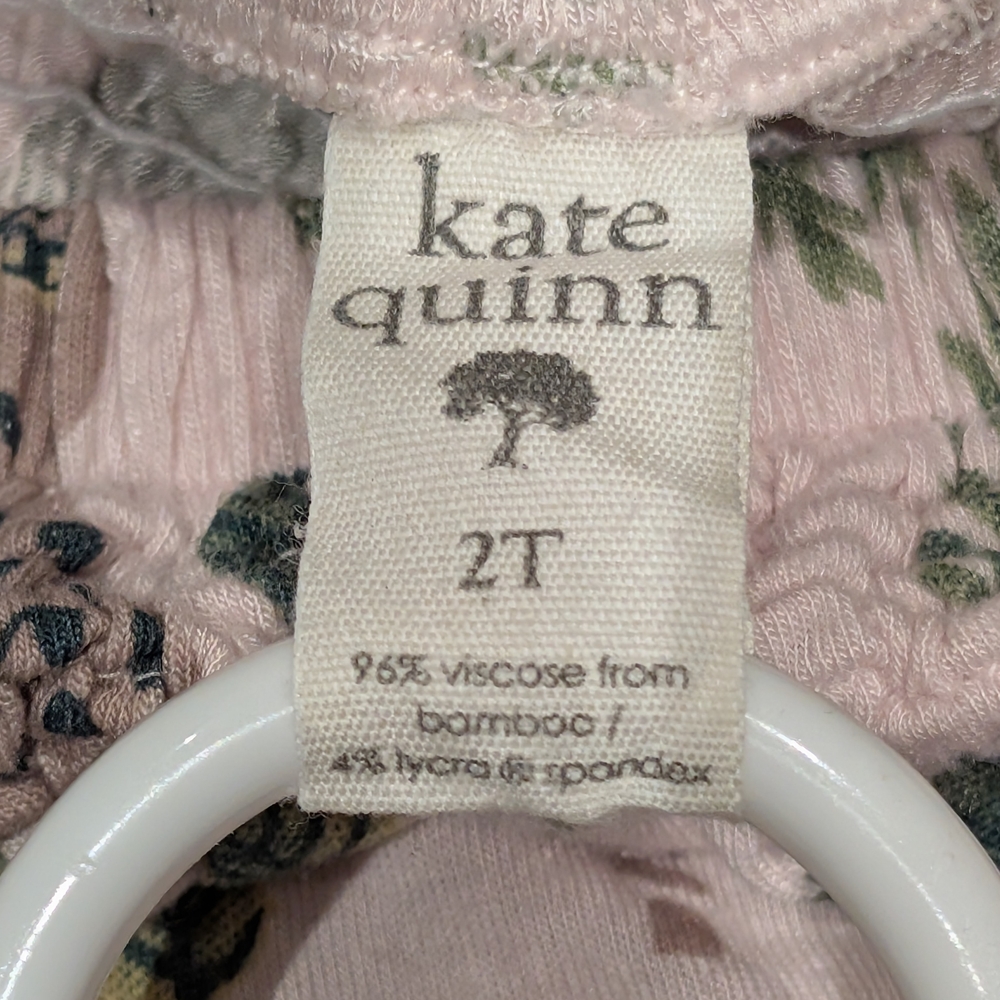 Kate Quinn Kids Floral and Flamingo Shorts Set - Pink, Red, Blue - Picture 3 of 5